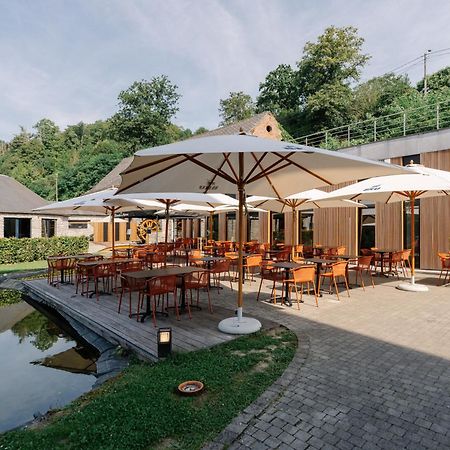 Hotel Les Jardins De La Molignee Dinant Exterior foto